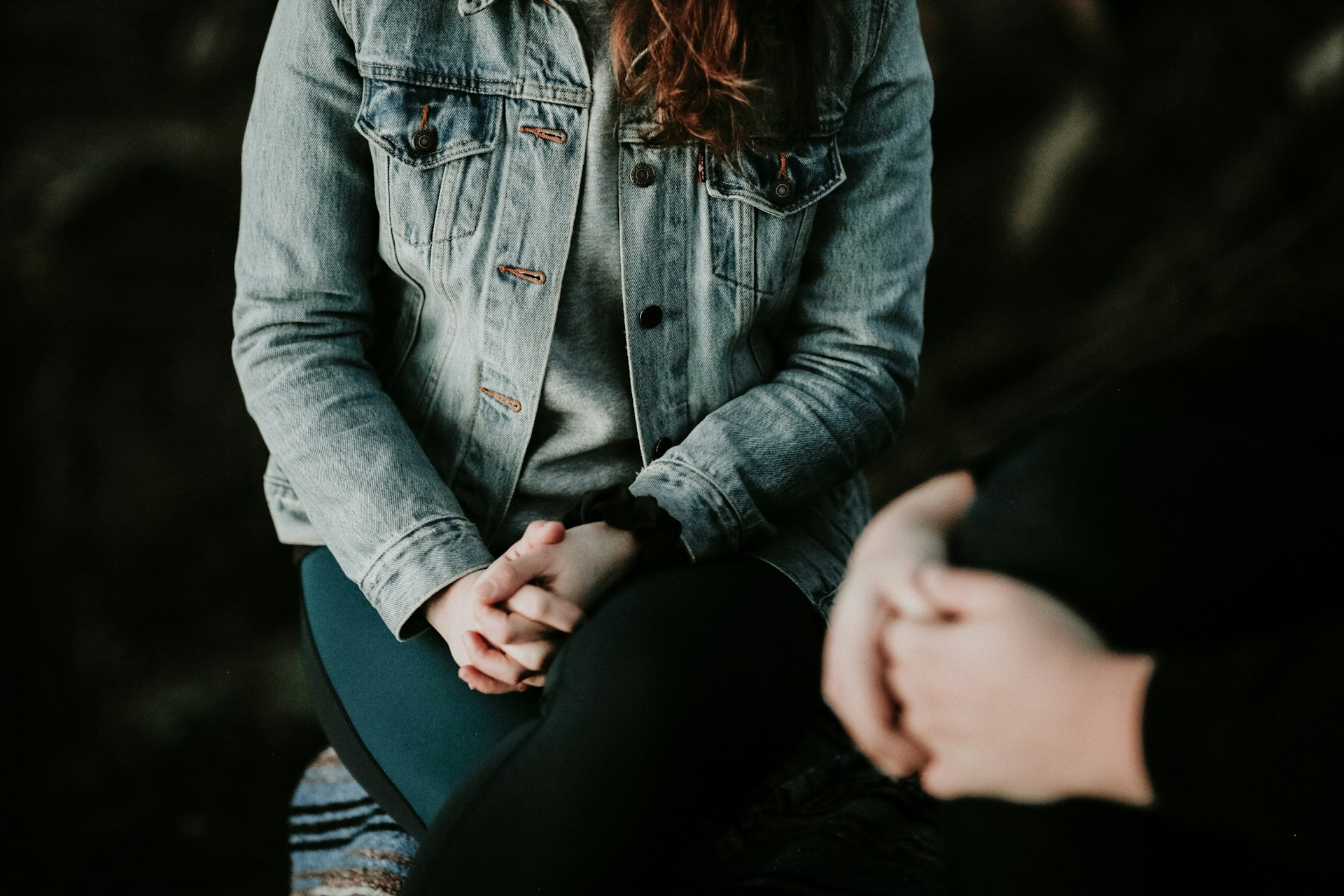 Couple sitting
